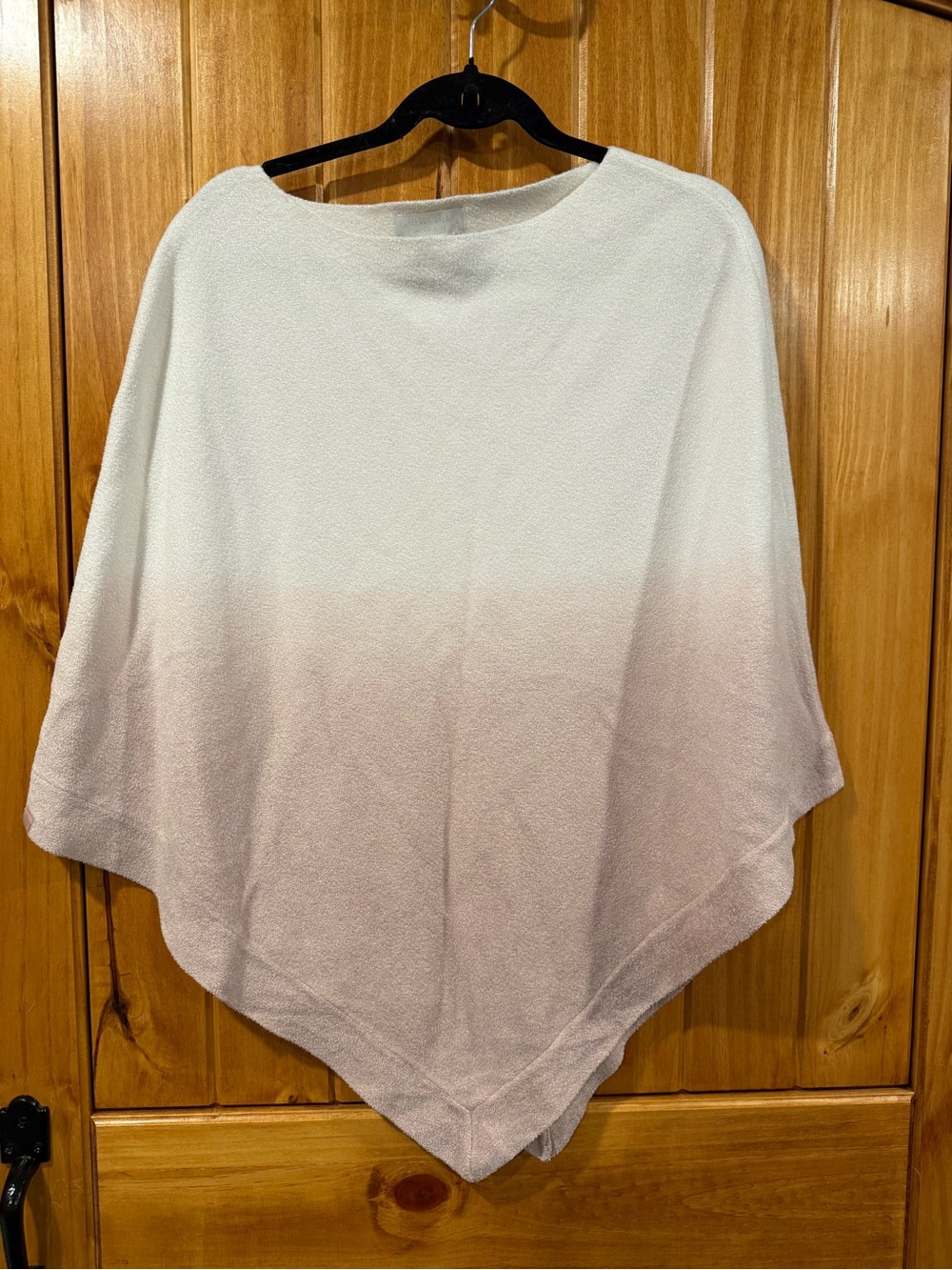 Barefoot Dreams Pink Ombré poncho